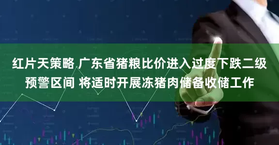 红片天策略 广东省猪粮比价进入过度下跌二级预警区间 将适时开展冻猪肉储备收储工作